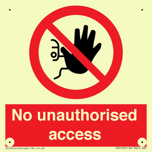 No unauthorised access